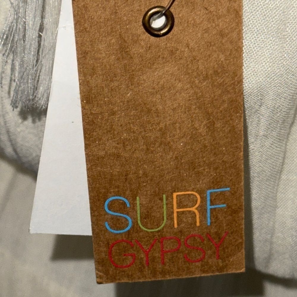 Surf Gypsy coastal cowgirl  Maxi Dress Swim Cover-Up-Women - Picture 9 of 10